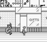 Home Alone 2: Lost in New York | Game Boy | gameplay screenshot | Data by MobyGames.com