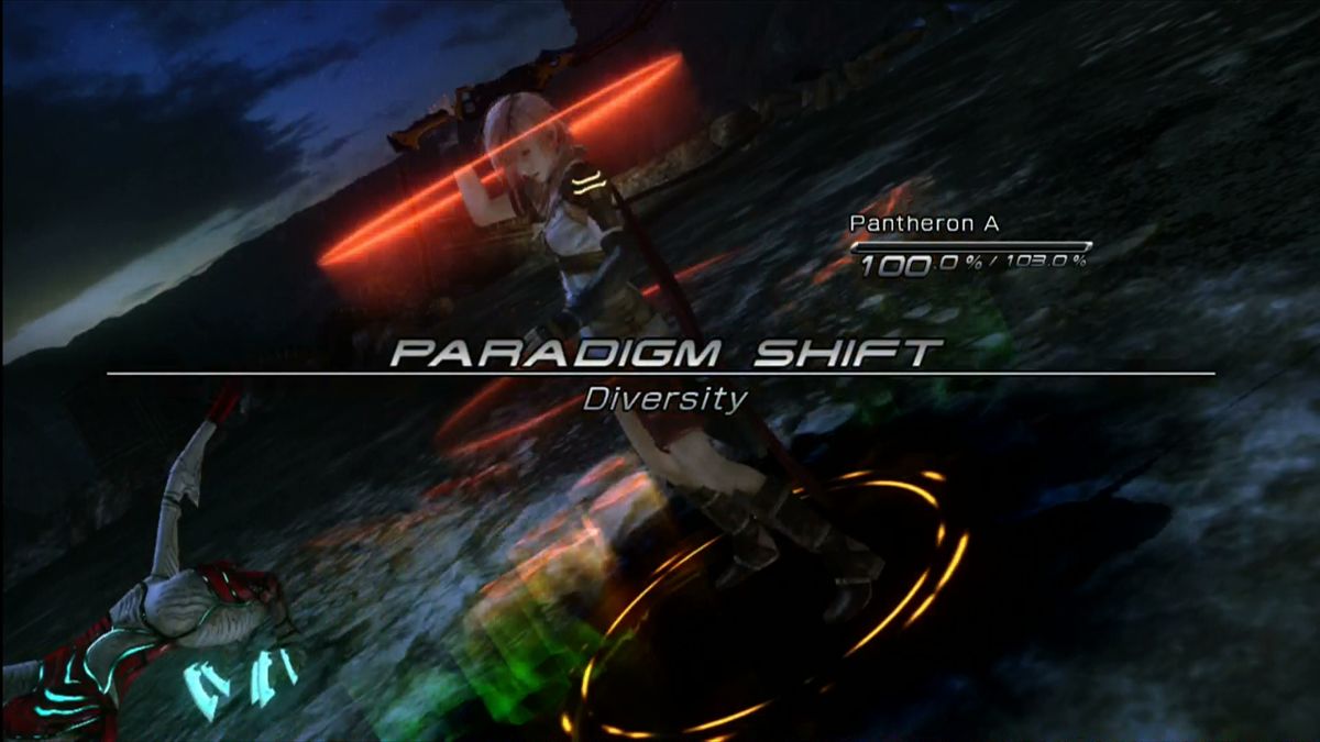 Final Fantasy XIII | Xbox 360 | gameplay screenshot | region=North America | source-country= | zypher-v2 | moby-9d8b93b0dbbb | Data by MobyGames.com