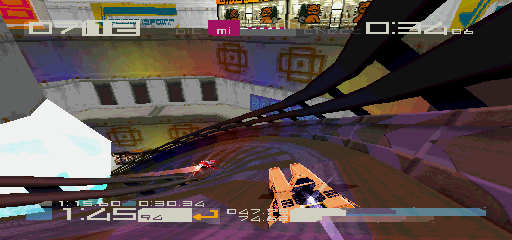 
WipEout 3 | PlayStation | gameplay screenshot | Data by MobyGames.com