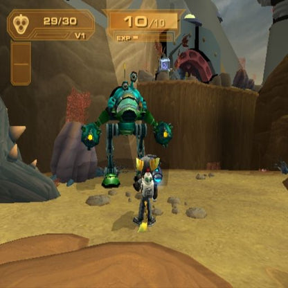 Ratchet & Clank: Up Your Arsenal | PlayStation 2 | gameplay screenshot | region=North America | source-country= | zypher-v2 | moby-17859640b908 | Data by MobyGames.com