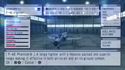 
Ace Combat X: Skies of Deception | PSP | gameplay screenshot | Data by MobyGames.com