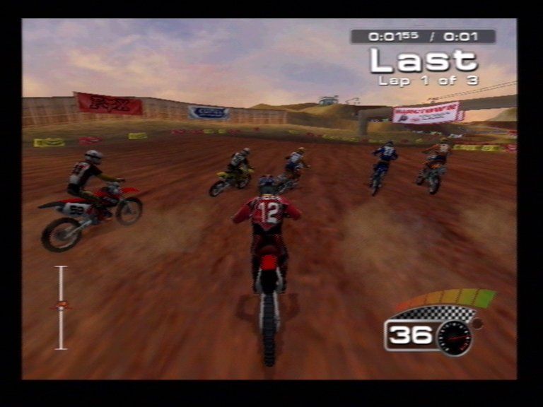 
MX 2002 featuring Ricky Carmichael | PlayStation 2 | gameplay screenshot | Data by MobyGames.com