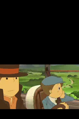 
Professor Layton and the Curious Village | Nintendo DS | gameplay screenshot | Data by MobyGames.com
