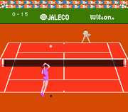 
Racket Attack | NES | gameplay screenshot | Data by MobyGames.com