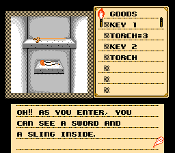 
Shadowgate | NES | gameplay screenshot | Data by MobyGames.com