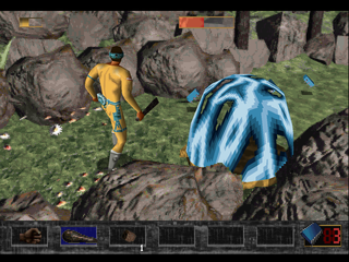 
Time Commando | PlayStation | gameplay screenshot | Data by MobyGames.com