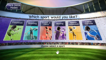 Kinect Sports | Xbox 360 | gameplay screenshot | region=North America | source-country= | zypher-v2 | moby-6841d3472e82 | Data by MobyGames.com
