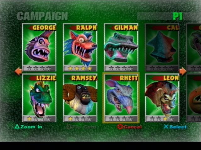 
Rampage: Total Destruction | PlayStation 2 | gameplay screenshot | Data by MobyGames.com