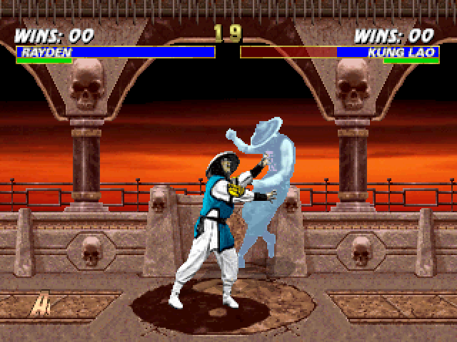 Mortal Kombat Trilogy | PlayStation | gameplay screenshot | Region: North America | source-country= | Data by MobyGames.com