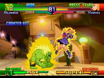 
Street Fighter Alpha 3 | PlayStation | gameplay screenshot | Data by MobyGames.com