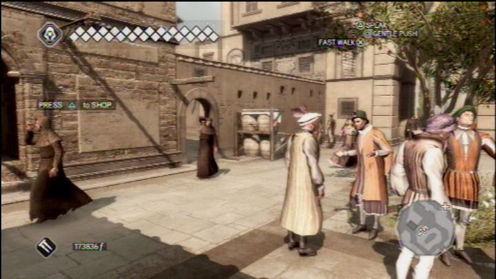 Assassin's Creed II | PlayStation 3 | gameplay screenshot | region=PAL | source-country= | zypher-v2 | moby-d6c3dd82881c | Data by MobyGames.com