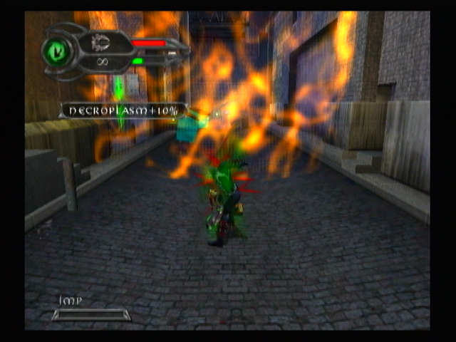 Spawn: Armageddon | GameCube | gameplay screenshot | region=North America | source-country= | zypher-v2 | moby-55c9b8ad54e6 | Data by MobyGames.com