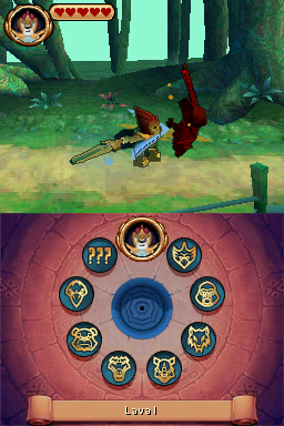 
LEGO Legends of Chima: Laval's Journey | Nintendo DS | gameplay screenshot | Data by MobyGames.com