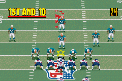 Madden NFL 2004 | Game Boy Advance | gameplay screenshot | region=North America | source-country= | zypher-v2 | moby-898afefed267 | Data by MobyGames.com