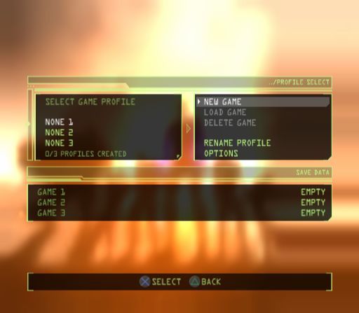 Project: Snowblind | PlayStation 2 | gameplay screenshot | region=North America | source-country= | zypher-v2 | moby-fea39f13de8e | Data by MobyGames.com