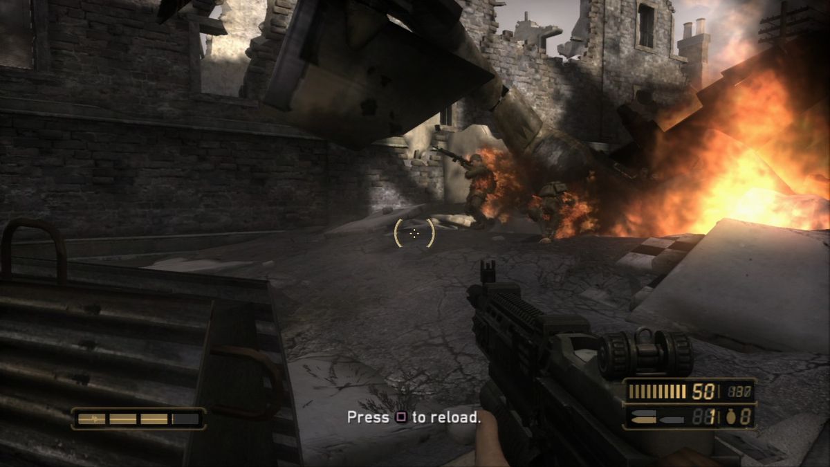 
Resistance: Fall of Man | PlayStation 3 | gameplay screenshot | Data by MobyGames.com