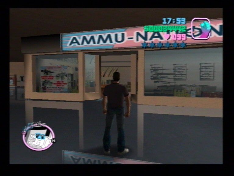 Grand Theft Auto: Vice City | PlayStation 2 | gameplay screenshot | region=North America | source-country= | zypher-v2 | moby-300c908f3aef | Data by MobyGames.com
