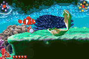 Disney•Pixar Finding Nemo | Game Boy Advance | gameplay screenshot | region=North America | source-country= | zypher-v2 | moby-14a4e05e99b9 | Data by MobyGames.com