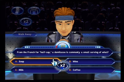 Who Wants to Be a Millionaire | Wii | gameplay screenshot | region=North America | source-country= | zypher-v2 | moby-674e6a190f05 | Data by MobyGames.com