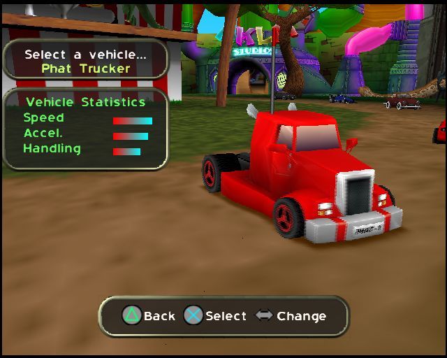 RC Revenge Pro | PlayStation 2 | gameplay screenshot | region=North America | source-country= | zypher-v2 | moby-034961ed3154 | Data by MobyGames.com