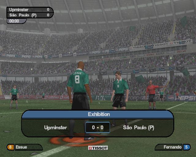 
World Tour Soccer 2002 | PlayStation 2 | gameplay screenshot | Data by MobyGames.com