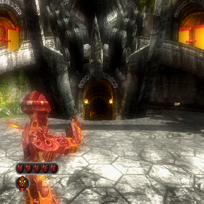 
Bionicle Heroes | PlayStation 2 | gameplay screenshot | Region: North America | source-country= | Data by MobyGames.com