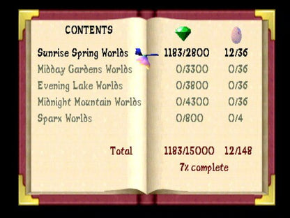 Spyro: Year of the Dragon | PlayStation | gameplay screenshot | region=North America | source-country= | zypher-v2 | moby-0a78fea6fda7 | Data by MobyGames.com