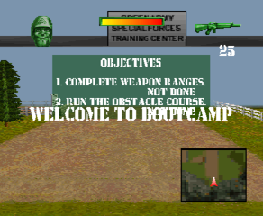 Army Men: Sarge's Heroes | PlayStation | gameplay screenshot | Data by MobyGames.com