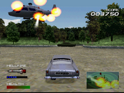 
007: Racing | PlayStation | gameplay screenshot | Region: North America | source-country= | Data by MobyGames.com
