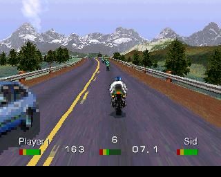 
Road Rash | PlayStation | gameplay screenshot | Region: North America | edition=greatest hits | source-country= | Data by MobyGames.com
