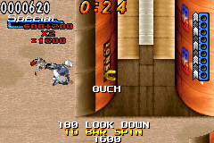 Mat Hoffman's Pro BMX | Game Boy Advance | gameplay screenshot | region=North America | source-country= | zypher-v2 | moby-12a276e1b4c1 | Data by MobyGames.com