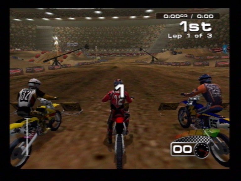 MX 2002 featuring Ricky Carmichael | PlayStation 2 | gameplay screenshot | Data by MobyGames.com