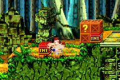 
Crash Bandicoot: The Huge Adventure | Game Boy Advance | gameplay screenshot | Data by MobyGames.com