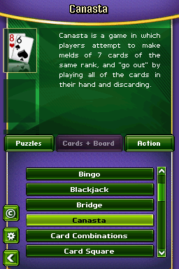 
50 More Classic Games | Nintendo DS | gameplay screenshot | Data by MobyGames.com