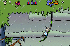 
The Wild Thornberrys: Chimp Chase | Game Boy Advance | gameplay screenshot | Data by MobyGames.com