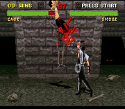 
Mortal Kombat II | SNES | gameplay screenshot | Data by MobyGames.com