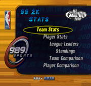 NBA ShootOut 2000 | PlayStation | gameplay screenshot | region=North America | source-country= | zypher-v2 | moby-d775533ea70a | Data by MobyGames.com