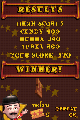 
Carnival Games | Nintendo DS | gameplay screenshot | Data by MobyGames.com