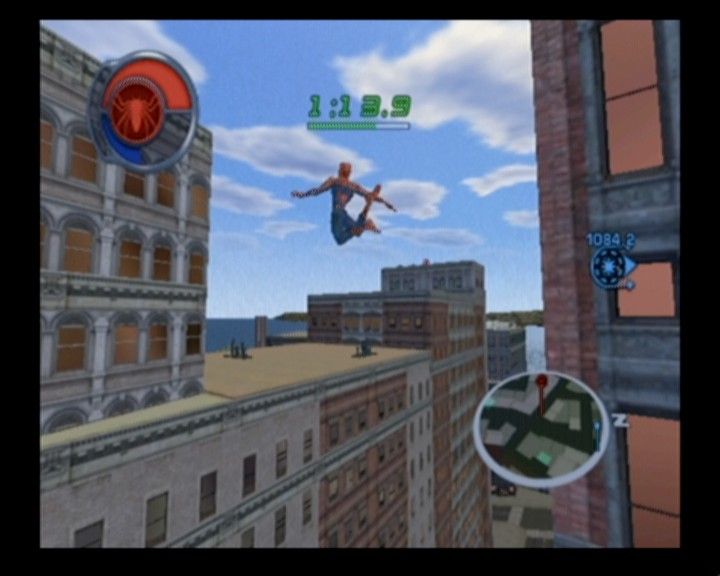 Spider-Man 2 | GameCube | gameplay screenshot | Data by MobyGames.com