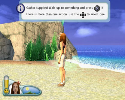 
The Sims 2: Castaway | PlayStation 2 | gameplay screenshot | Data by MobyGames.com