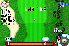 
ESPN Final Round Golf 2002 | Game Boy Advance | gameplay screenshot | Data by MobyGames.com