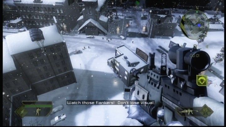 Battlefield 2: Modern Combat | Xbox 360 | gameplay screenshot | region=North America | source-country= | zypher-v2 | moby-7d35e723fdaa | Data by MobyGames.com