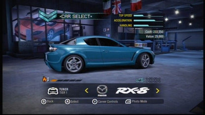 
Need for Speed: Carbon | Xbox 360 | gameplay screenshot | Data by MobyGames.com