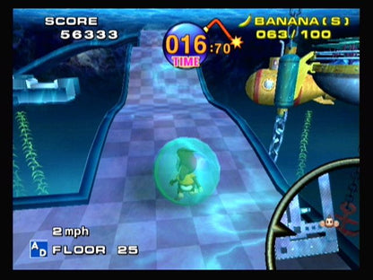 Super Monkey Ball | GameCube | gameplay screenshot | region=North America | source-country= | zypher-v2 | moby-ad9ceb913014 | Data by MobyGames.com