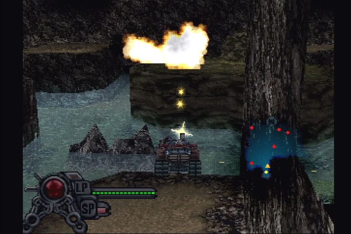 Blaster Master: Blasting Again | PlayStation | gameplay screenshot | Data by MobyGames.com