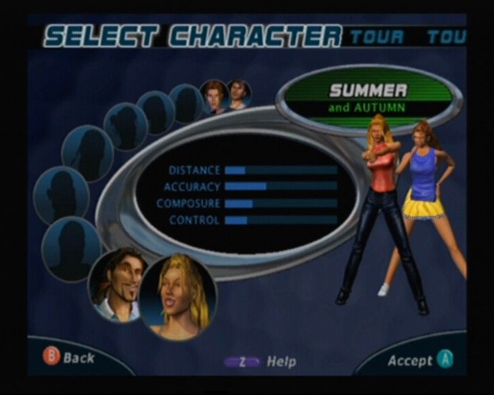 Outlaw Golf | GameCube | gameplay screenshot | region=North America | source-country= | zypher-v2 | moby-af728288527e | Data by MobyGames.com