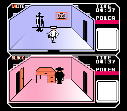 
Spy vs Spy | NES | gameplay screenshot | Data by MobyGames.com