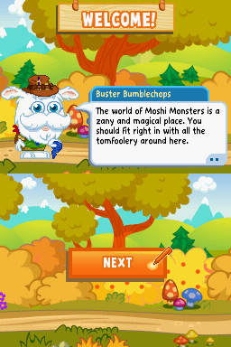 
Moshi Monsters: Moshling Zoo | Nintendo DS | gameplay screenshot | Data by MobyGames.com
