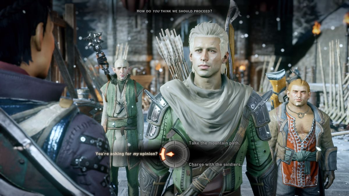 
Dragon Age: Inquisition | PlayStation 4 | gameplay screenshot | Data by MobyGames.com