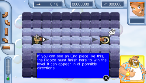 
Pipe Mania | PSP | gameplay screenshot | Data by MobyGames.com